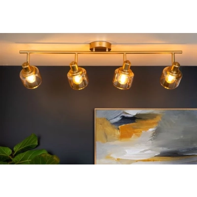 lafabryka.pl Lampa sufitowa gold 4xE14 spot BJORN 77979/04/02 Lucide